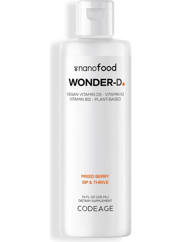 Codeage, Wonder-D, Mixed Berry, 7.6 fl oz
