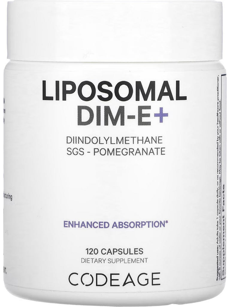 Codeage, Liposomal Dim-E+, 120 Capsules