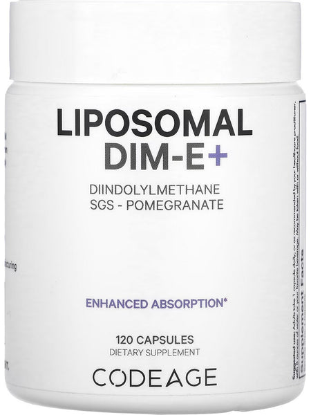 Codeage, Liposomal Dim-E+, 120 Capsules