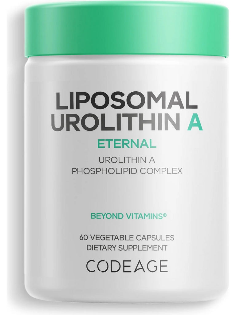 Codeage, Liposomal Urolithin A, 60 Vegetable Capsules