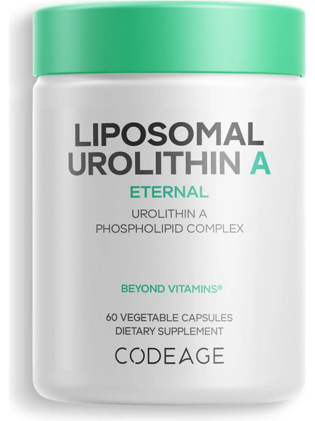 Codeage, Liposomal Urolithin A, 60 Vegetable Capsules