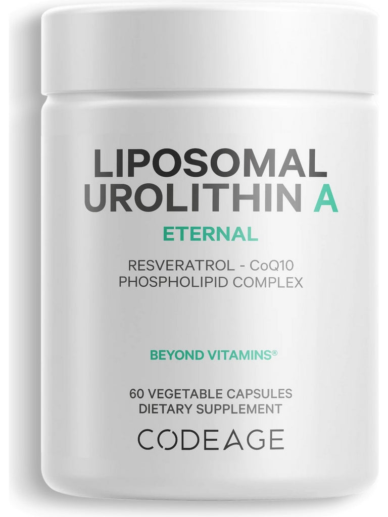 Codeage, Liposomal Urolithin A, 60 Vegetable Capsules