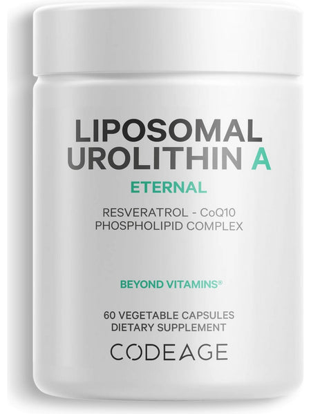 Codeage, Liposomal Urolithin A, 60 Vegetable Capsules