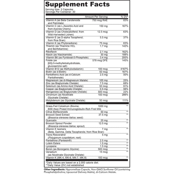 Codeage, Multivitamin Recovery Elite Max, 90 Capsules