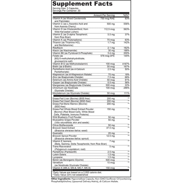 Codeage, Multivitamin Performance Elite Max, 90 Capsules