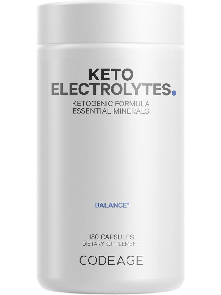 Codeage, Keto Electrolytes, 180 Capsules