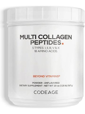 Codeage, Multi Collagen Peptides, Unflavored, 20 oz