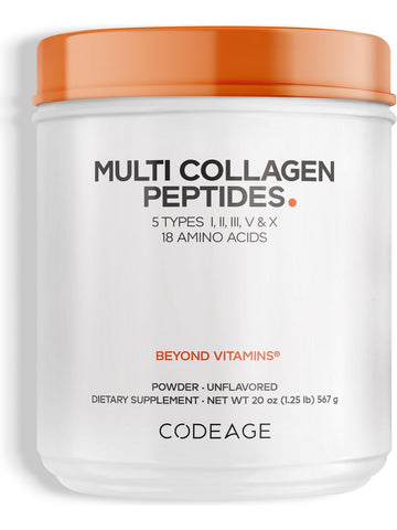 Codeage, Multi Collagen Peptides, Unflavored, 20 oz