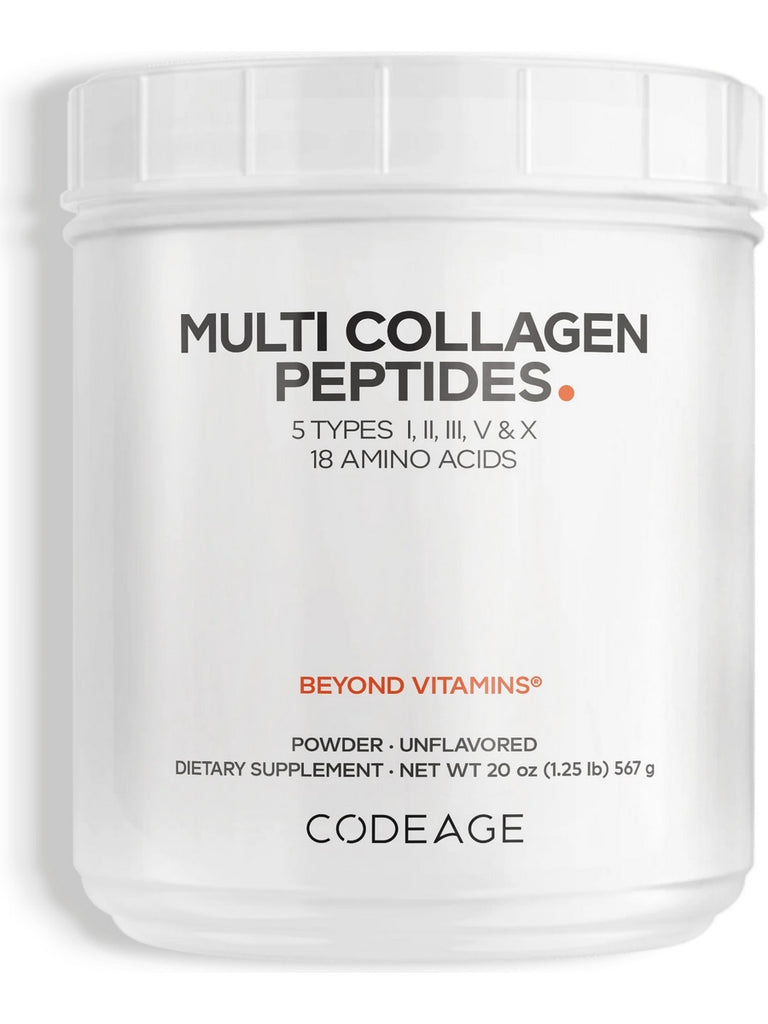 Codeage, Multi Collagen Peptides, Unflavored, 20 oz