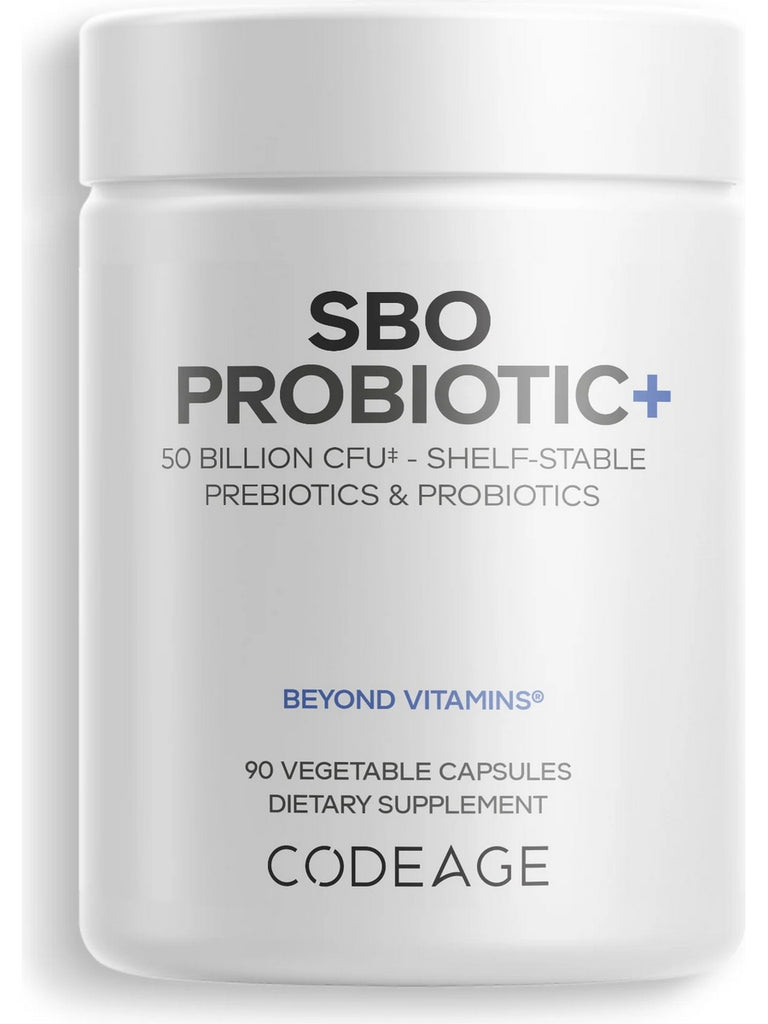 Codeage, SBO Probiotic+, 50 Billion CFU, 90 Vegetable Capsules
