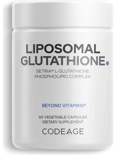 Codeage, Liposomal Glutathione, 60 Vegetable Capsules
