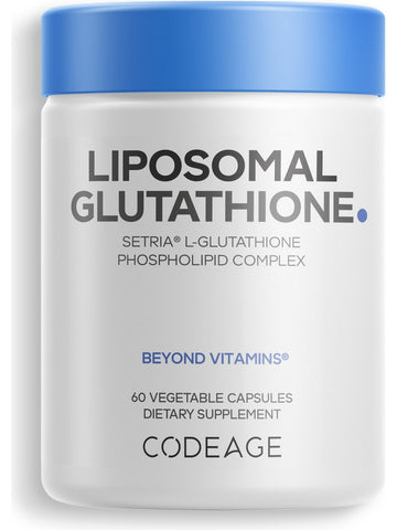 Codeage, Liposomal Glutathione, 60 Vegetable Capsules