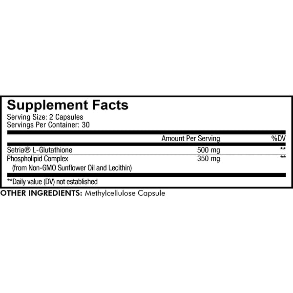 Codeage, Liposomal Glutathione, 60 Vegetable Capsules