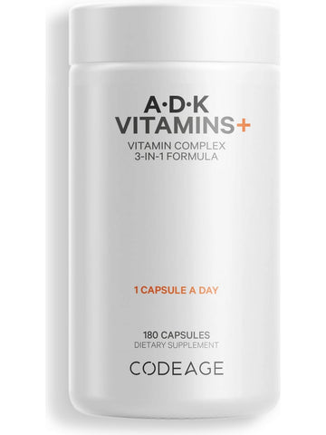 Codeage, ADK Vitamins, 180 Capsules