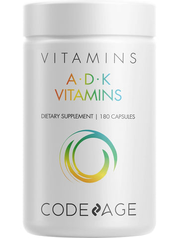 Codeage, ADK Vitamins, 180 Capsules