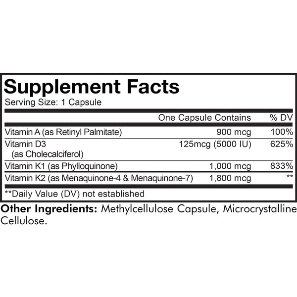 Codeage, ADK Vitamins, 180 Capsules