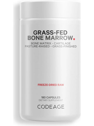 Codeage, Grass-Fed, Bone Marrow, 180 Capsules