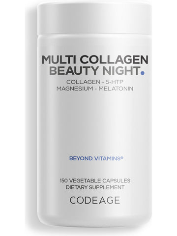 Codeage, Multi Collagen Beauty Night, 150 Vegetable Capsules