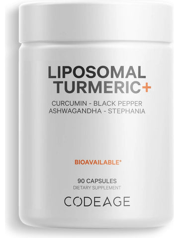 Codeage, Liposomal Turmeric, 90 Capsules