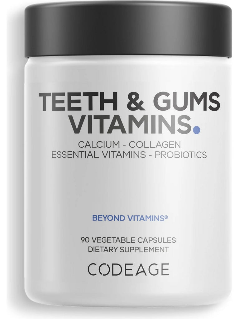 Codeage, Teeth and Gums Vitamins, 90 Vegetable Capsules