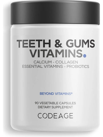 Codeage, Teeth and Gums Vitamins, 90 Vegetable Capsules