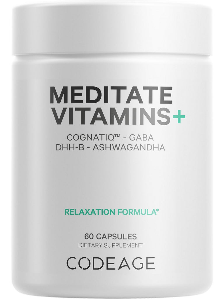 Codeage, Meditate Vitamins+, 60 Capsules