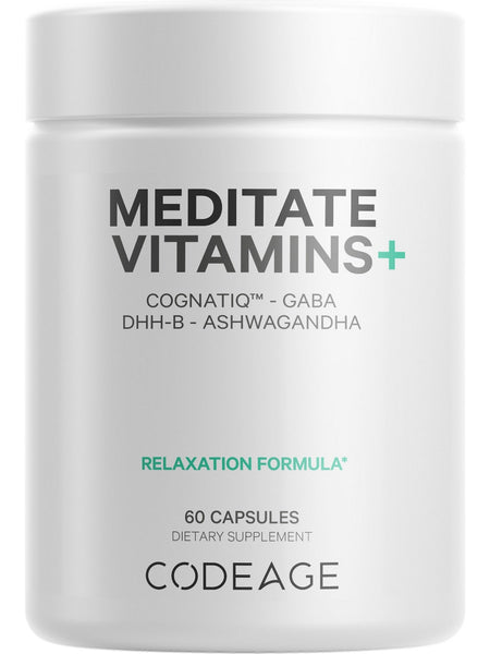 Codeage, Meditate Vitamins+, 60 Capsules
