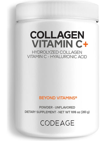 Codeage, Collagen Vitamin C+, 9.98 oz