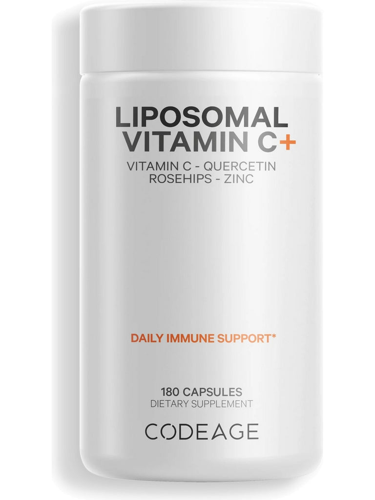 Codeage, Liposomal Vitamin C+, 180 Capsules