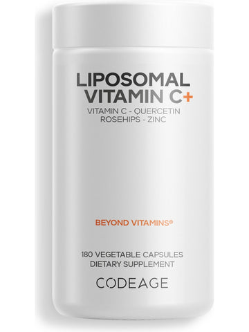 Codeage, Liposomal Vitamin C+, 180 Vegetable Capsules