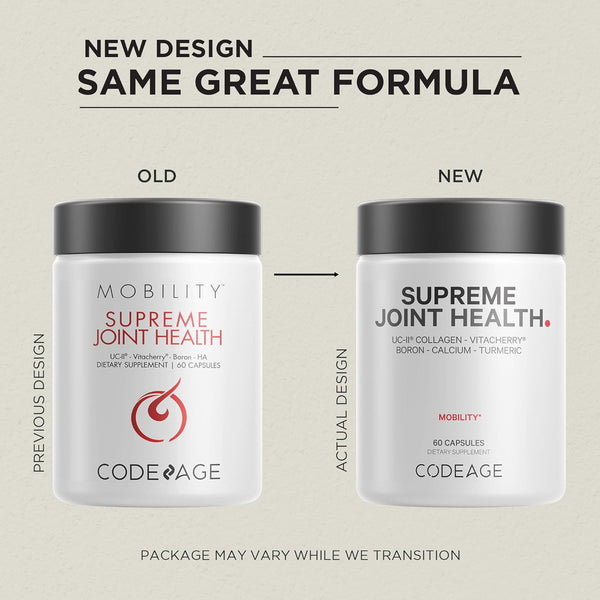 Codeage, Supreme Joint Health, 60 Capsules