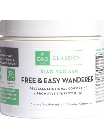 DAO Labs, Xiao Yao San, Free and Easy Wanderer, 100 Herbal Capsules