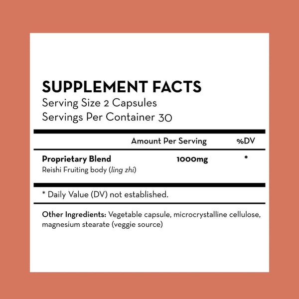 DAO Labs, Lingzhi, Pure Reishi, 60 Veggie Capsules