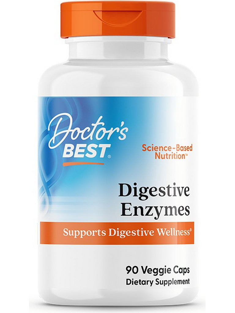 Doctor's Best, Digestive Enzymes, 90 Veggie Caps