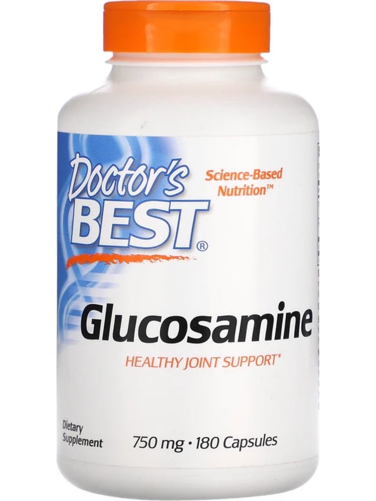 Doctor's Best Glucosamine Sulfate, 1,500 mg, 180 Capsules
