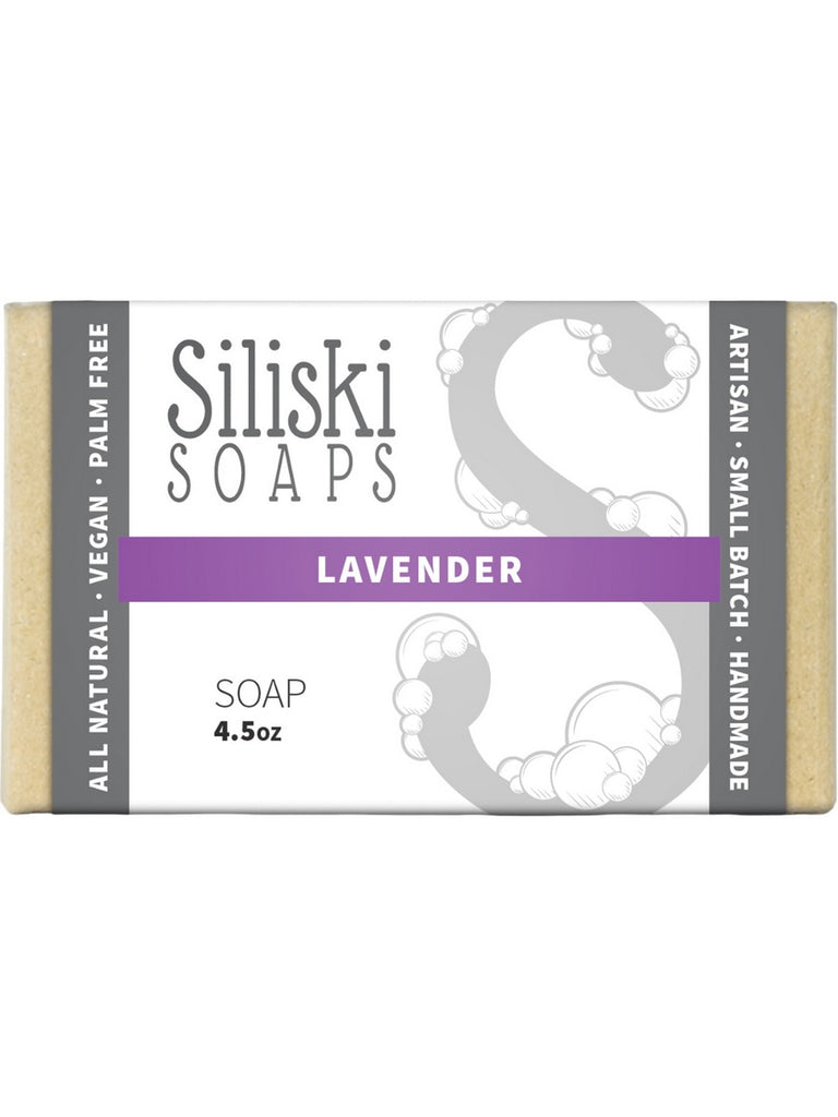 Siliski Soaps, Soap, Lavender, 4.5 oz