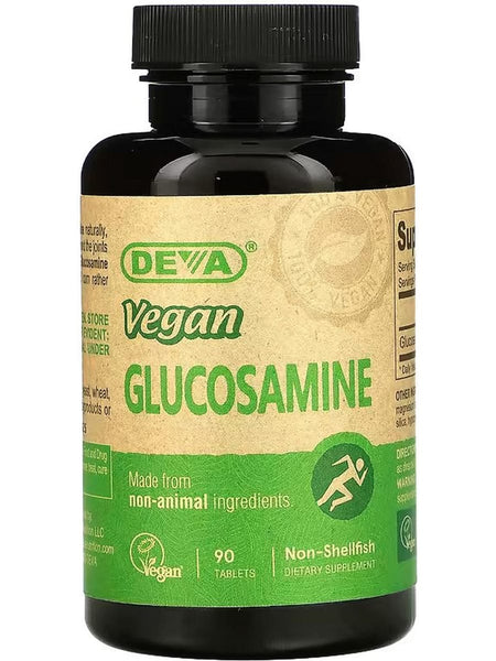 DEVA Nutrition, Vegan Glucosamine, 90 Tablets