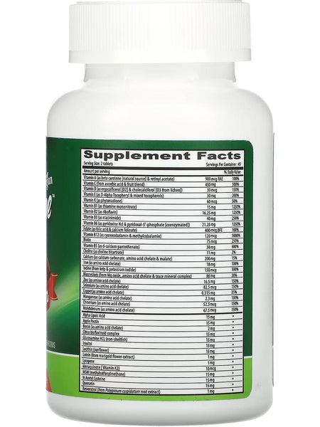 DEVA Nutrition, Vegan Tuba Prime Multivitamin, 90 Coated Tablets