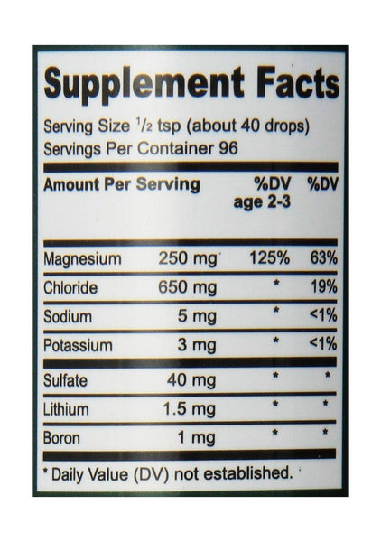 DEVA Nutrition, Vegan Ionic Trace Minerals Drops, 8 fl oz