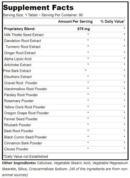 DEVA Nutrition, Vegan Liversup, 675 Mg, 90 Tablets