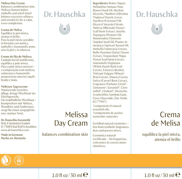 Dr. Hauschka Skin Care, Melissa Day Cream, 1 fl oz