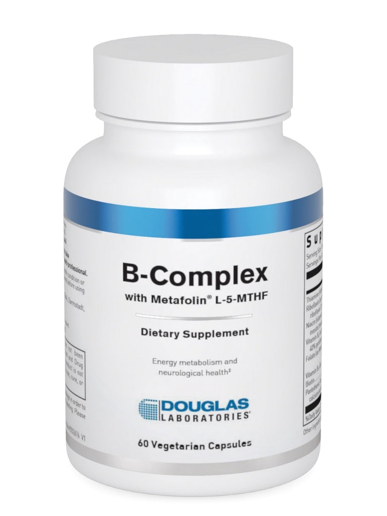 Douglas Labs, B-Complex w Metafolin, 60 vcaps