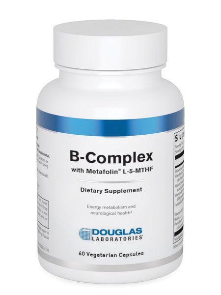 Douglas Labs, B-Complex w Metafolin, 60 vcaps