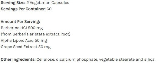 Douglas Labs, Berberine Balance, 120 Vegetarian Capsules