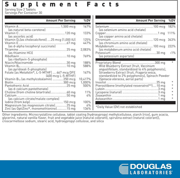 Douglas Labs - Ultra Preventive 2 Daily - 60 tabs