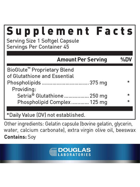 Douglas Labs, Liposomal Glutathione, 45 Softgel Capsules