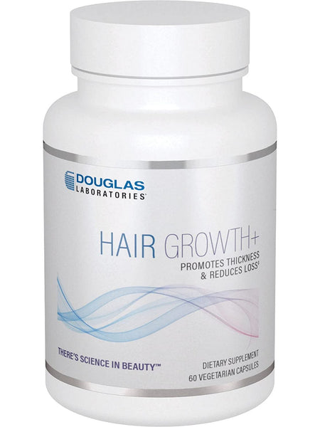 Douglas Labs, Hair Growth+, 60 Vegetarian Capsules