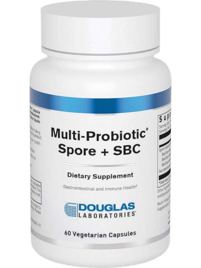 Douglas Labs, Multi-Probiotic Spore + SBC, 60 Vegetarian Capsules