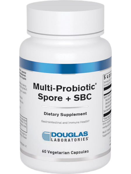 Douglas Labs, Multi-Probiotic Spore + SBC, 60 Vegetarian Capsules