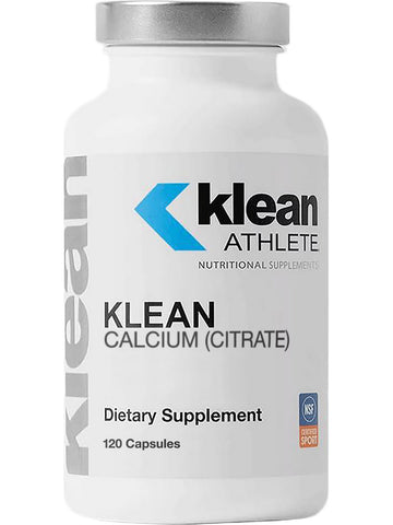 Douglas Labs, Klean Athlete, Klean Calcium (Citrate), 120 Capsules